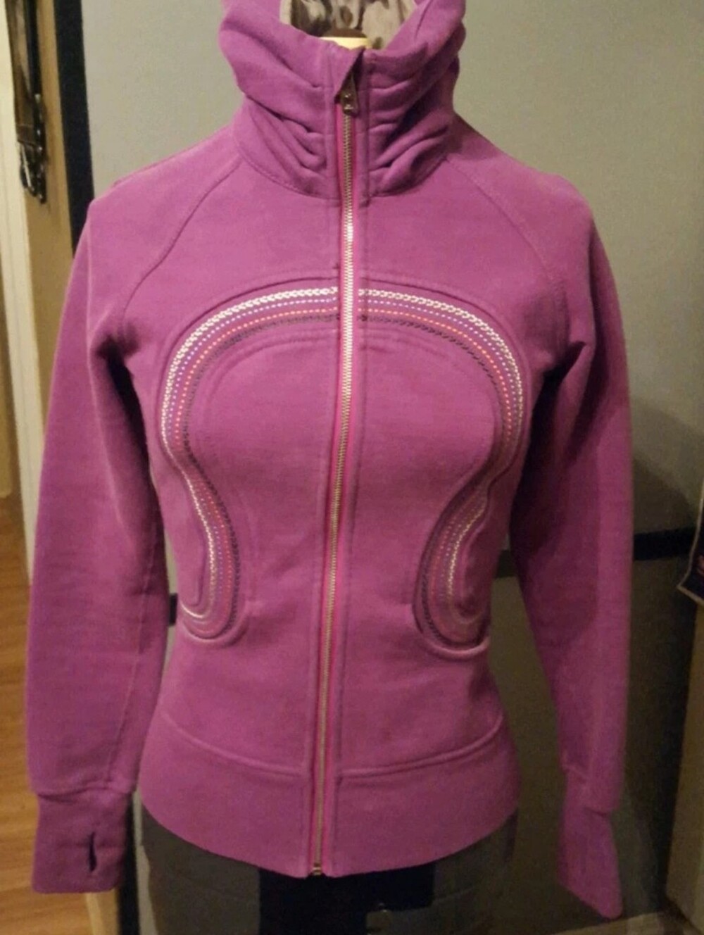RARE Lululemon Wish Purple Scuba Hoodie Hard to Find